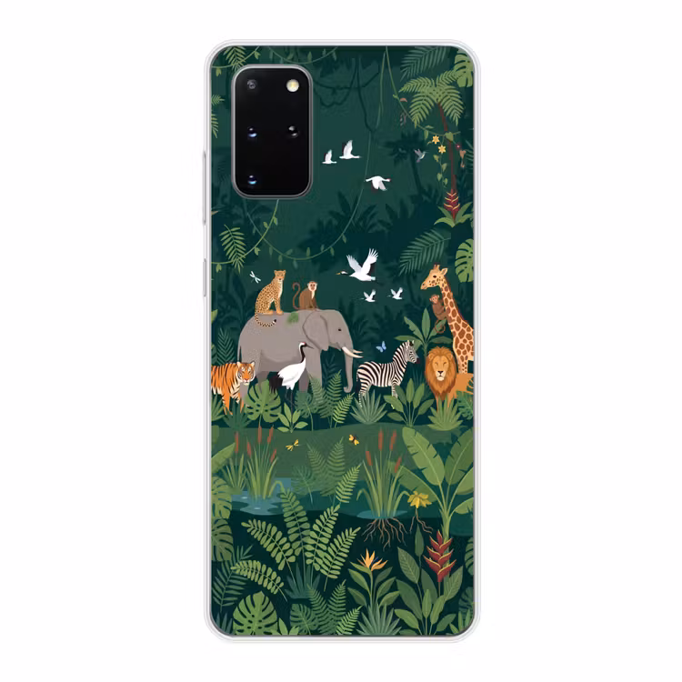 Telefoonhoesje - Tropisch - Jungle -  Groen — 1