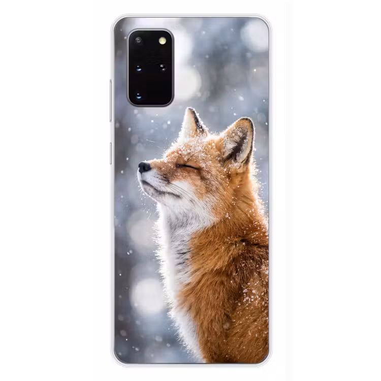 Telefoonhoesje - Vos - Sneeuwval - Portret - Winter - Sfeervol — 4