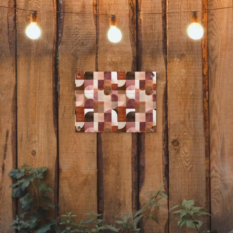 Tuinposter - Geometrie - Modern - Retro — 2