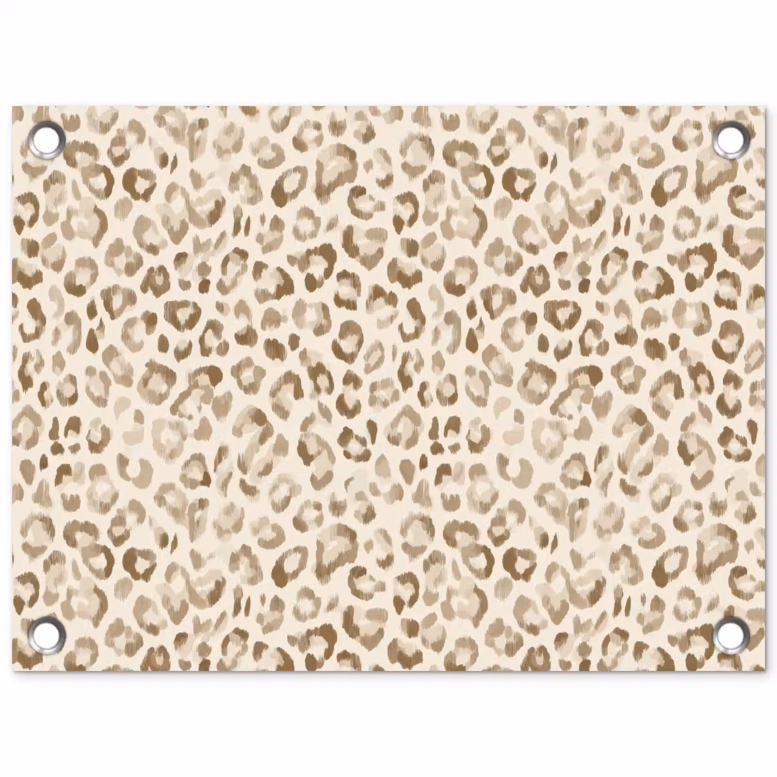 Tuinposter - Luipaard - Klassiek - Beige — 1