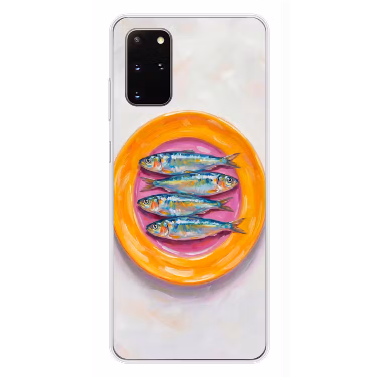 Telefoonhoesje - Vis - Vier - Eten - Modern - Kleurrijk — 4