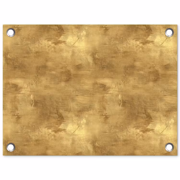 Tuinposter - Industrieel - Textuur - Goud — 1