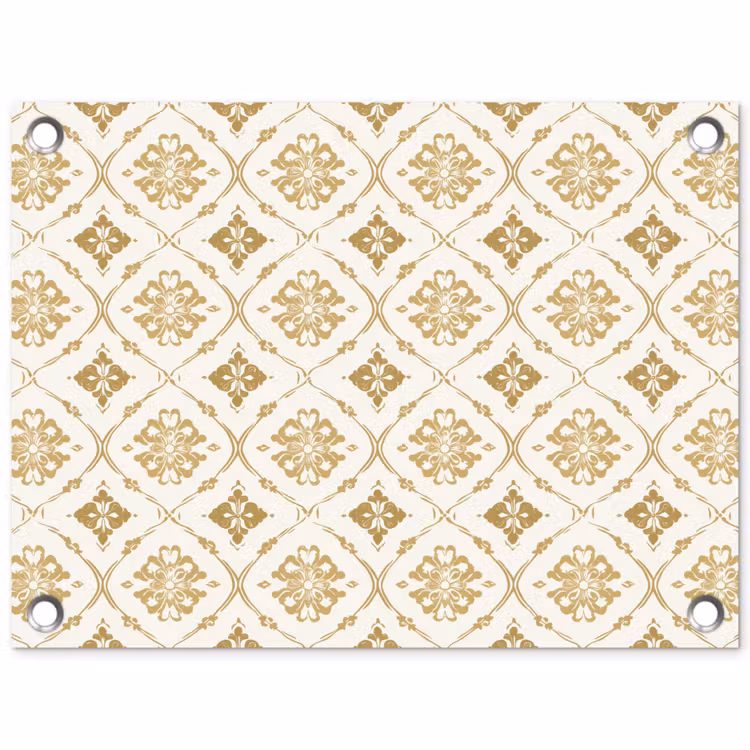 Tuinposter - Ornament - Klassiek - Goud — 1