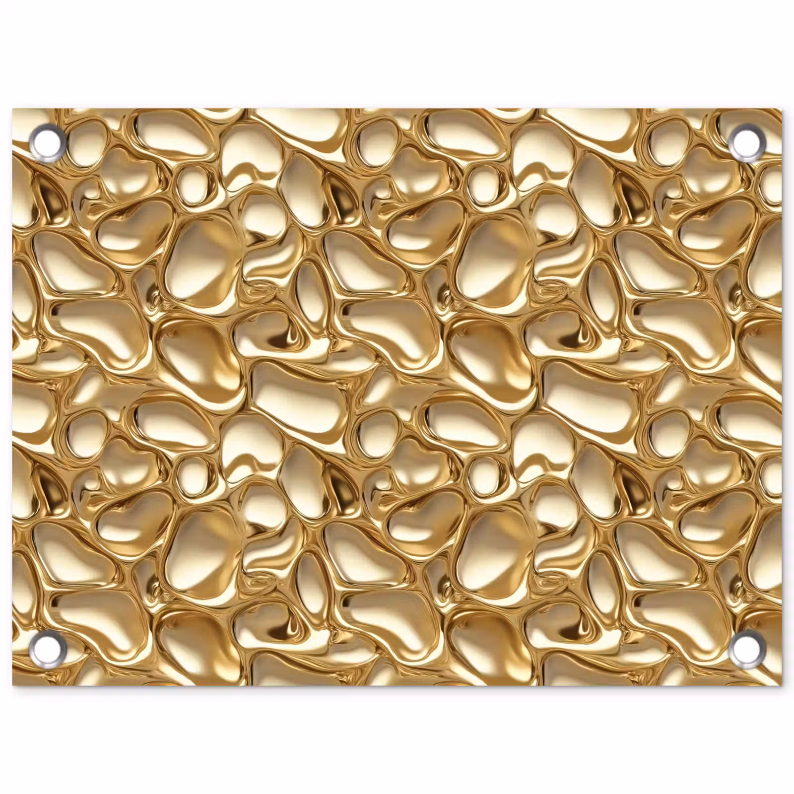 Tuinposter - Abstract - Modern - Goud — 1