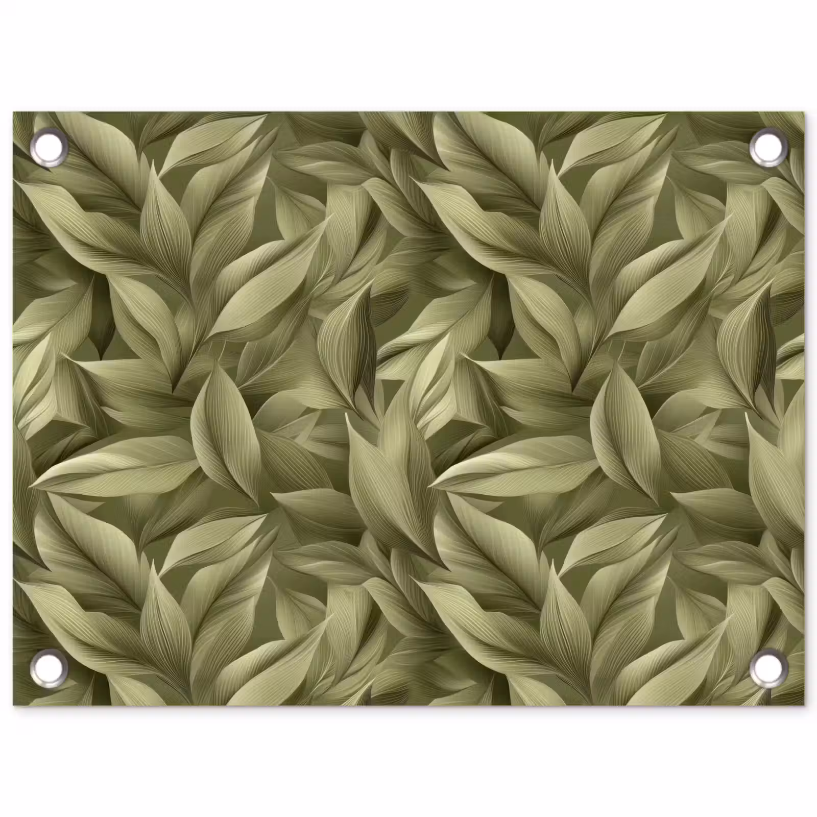 Tuinposter - Bladeren - Modern - Groen — 1