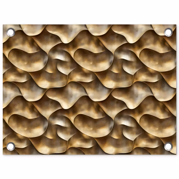 Tuinposter - Abstract - Antiek - Goud — 1
