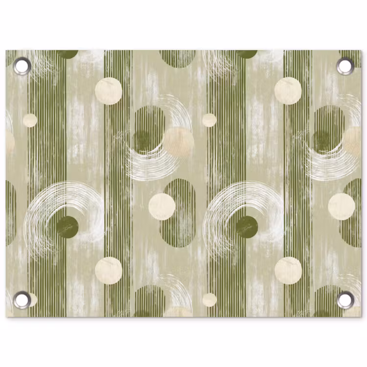 Tuinposter - Artistiek - Modern - Groen — 1
