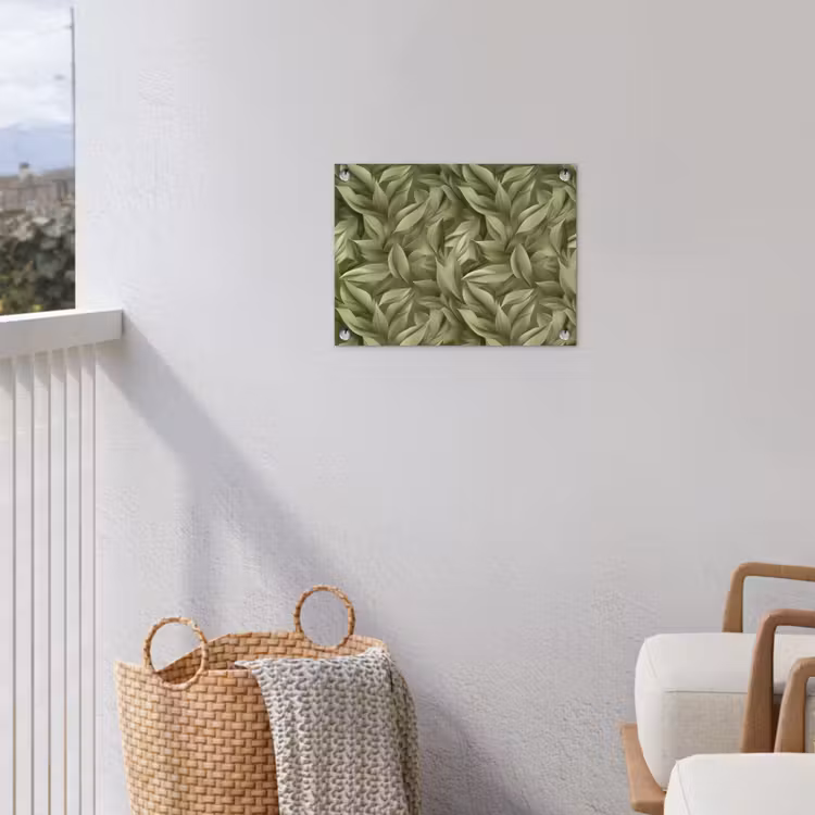 Tuinposter - Bladeren - Modern - Groen — 3