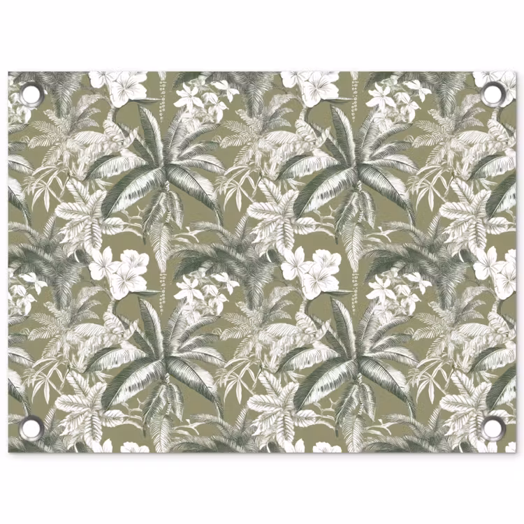 Tuinposter - Botanisch - Bloemen - Groen — 1