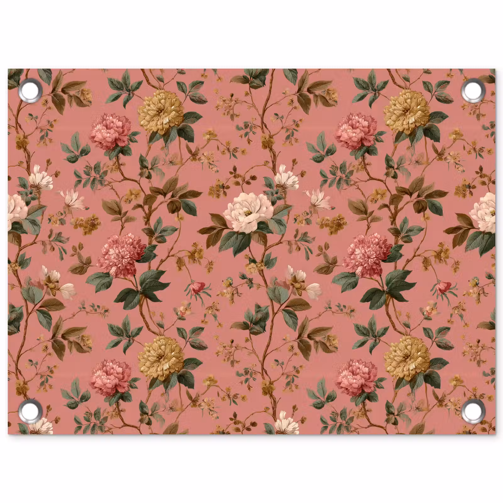 Tuinposter - Klassiek - Botanisch - Roze — 1