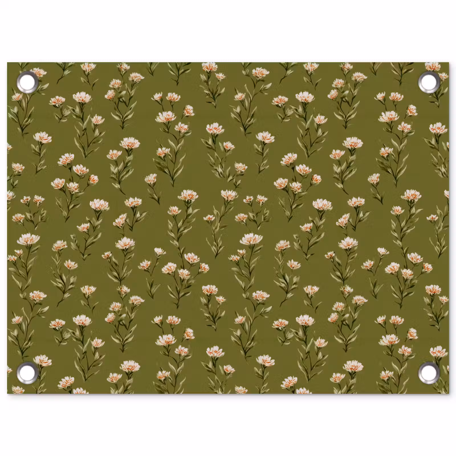 Tuinposter - Landelijk - Bloemen - Groen — 1