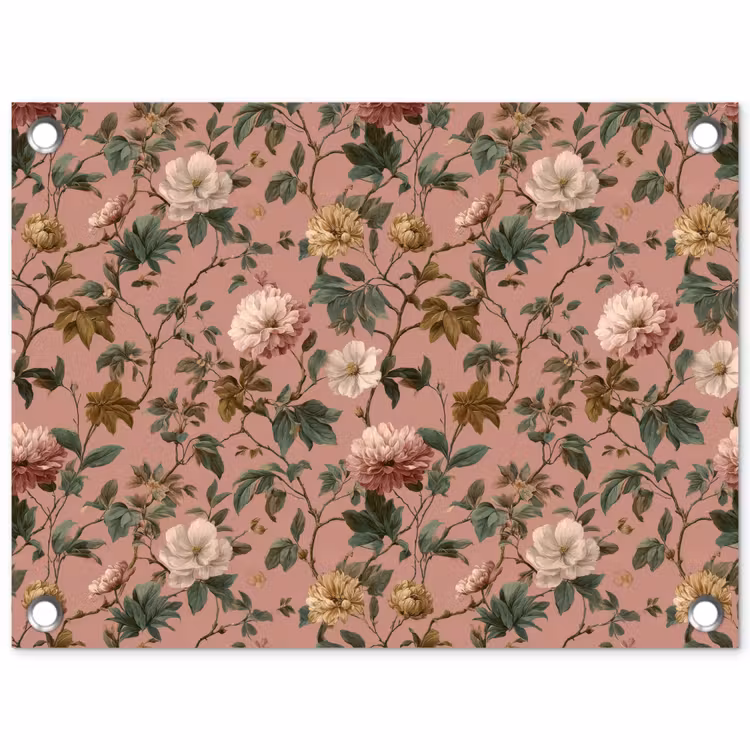 Tuinposter - Bloemen - Klassiek - Roze — 1