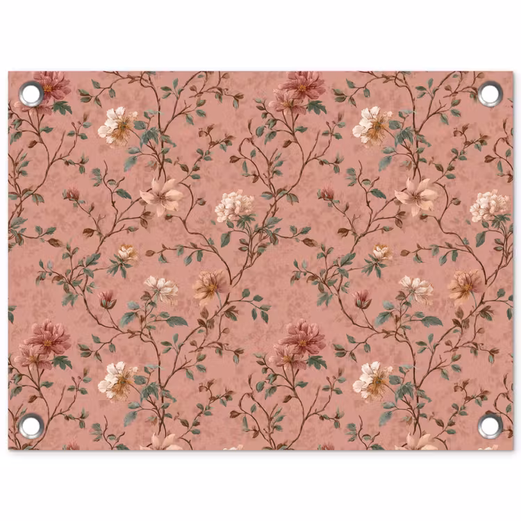 Tuinposter - Botanisch - Bloemen - Roze — 1
