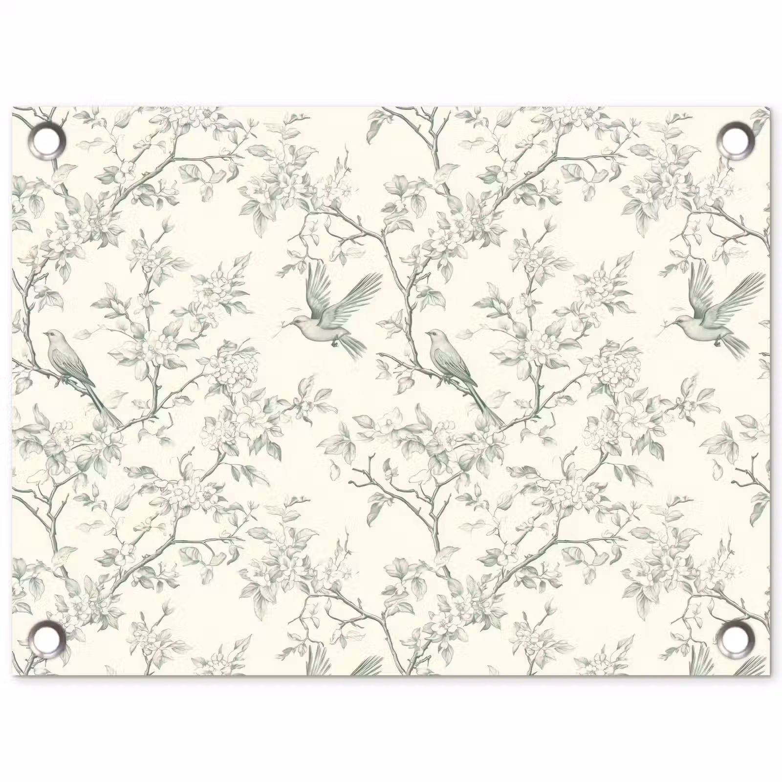 Tuinposter - Klassiek - Vogels - Groen — 1