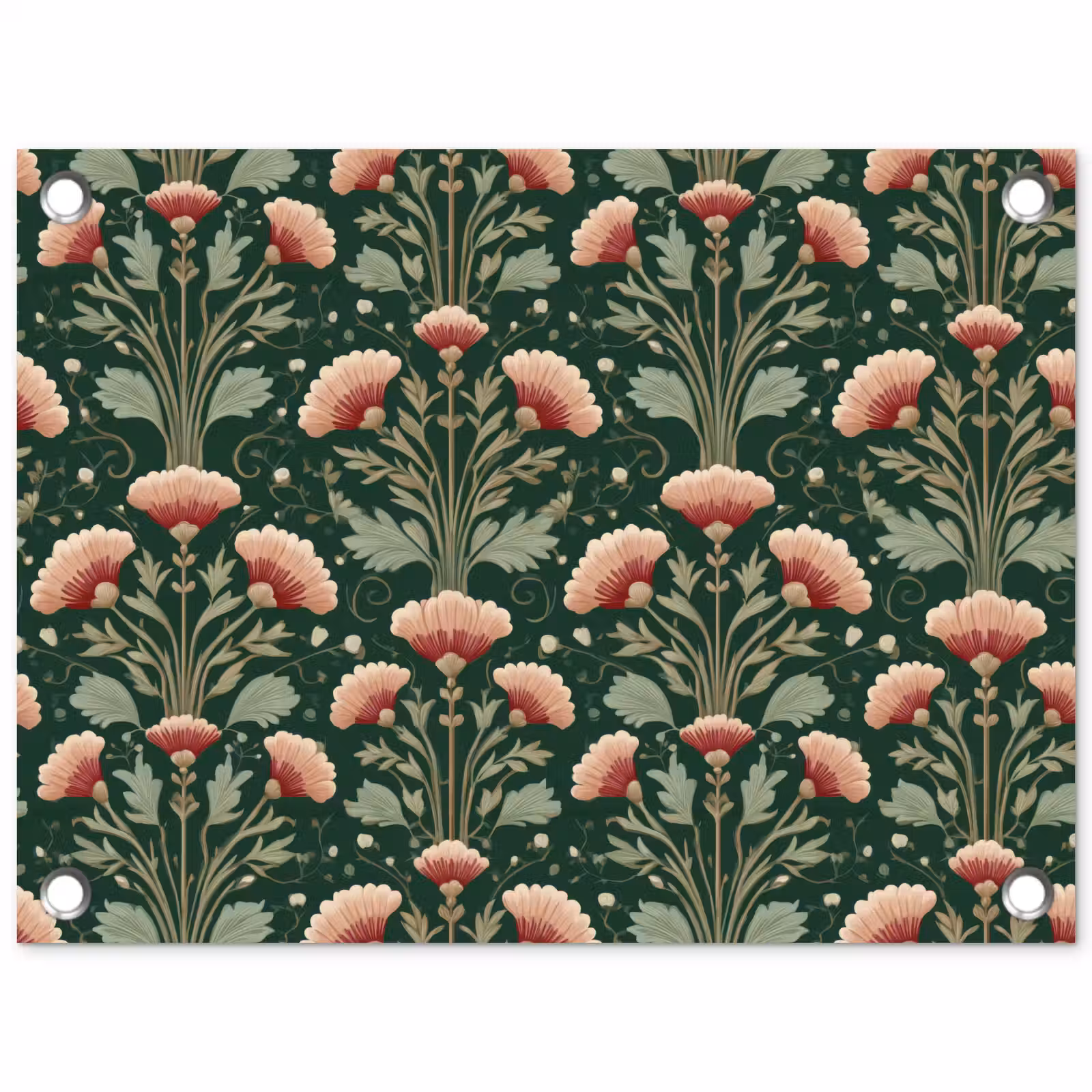 Tuinposter - Patroon - Botanisch - Kleurrijk — 1