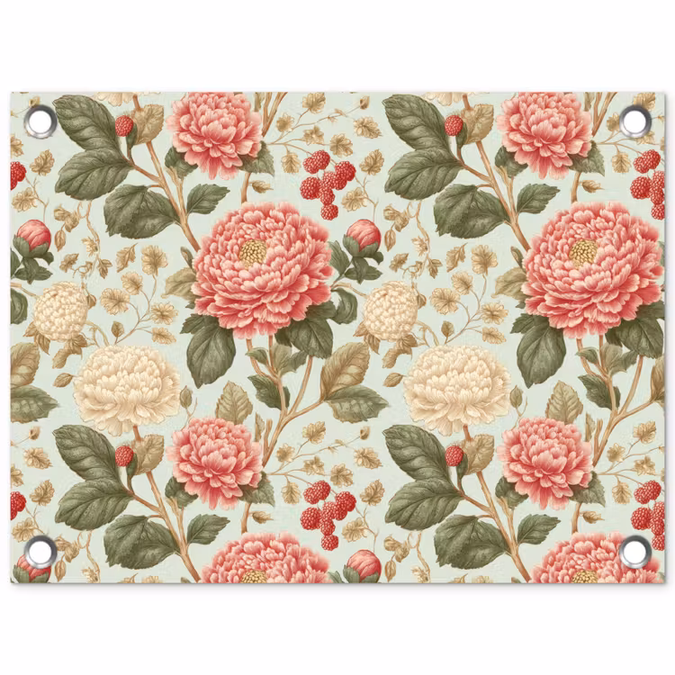 Tuinposter - Klassiek - Botanisch - Veelkleurig — 1