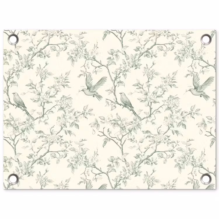 Tuinposter - Klassiek - Vogels - Groen — 1