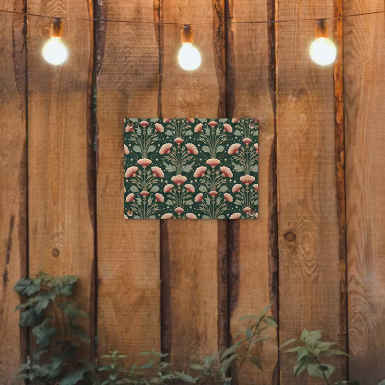 Tuinposter - Patroon - Botanisch - Kleurrijk — 2