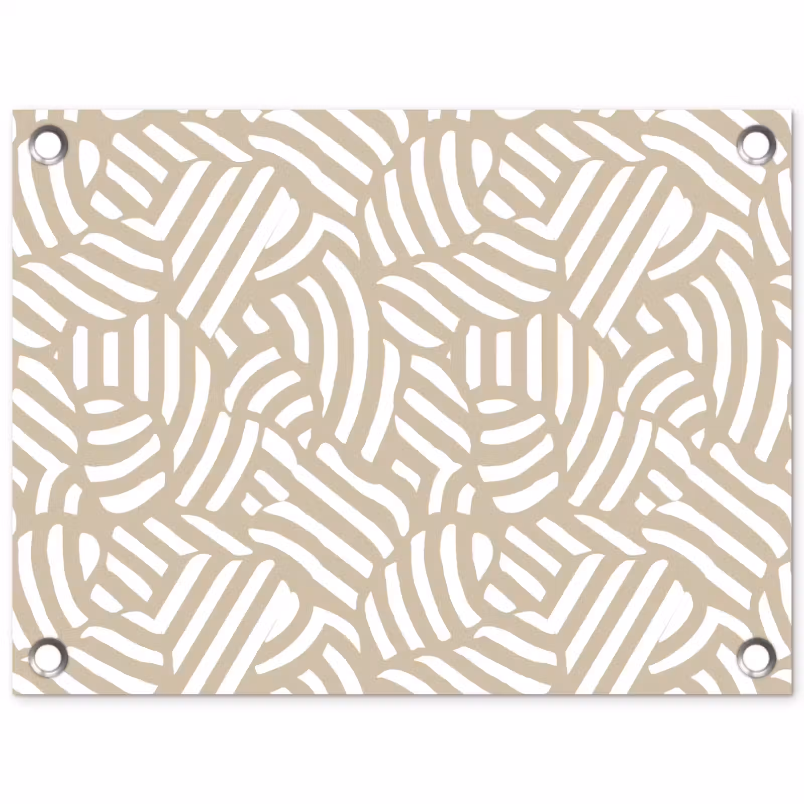 Tuinposter - Abstract - Modern - Beige — 1