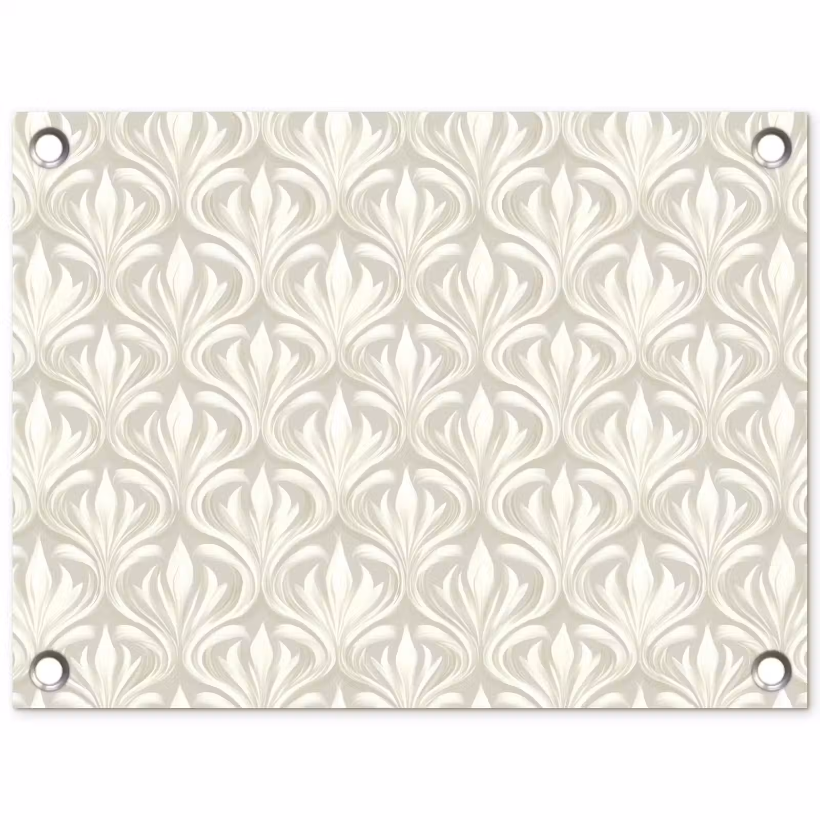 Tuinposter - Barok - Patroon - Beige — 1
