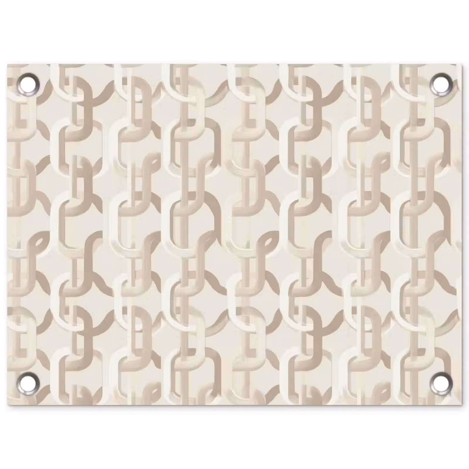 Tuinposter - Motief - Abstract - Beige — 1