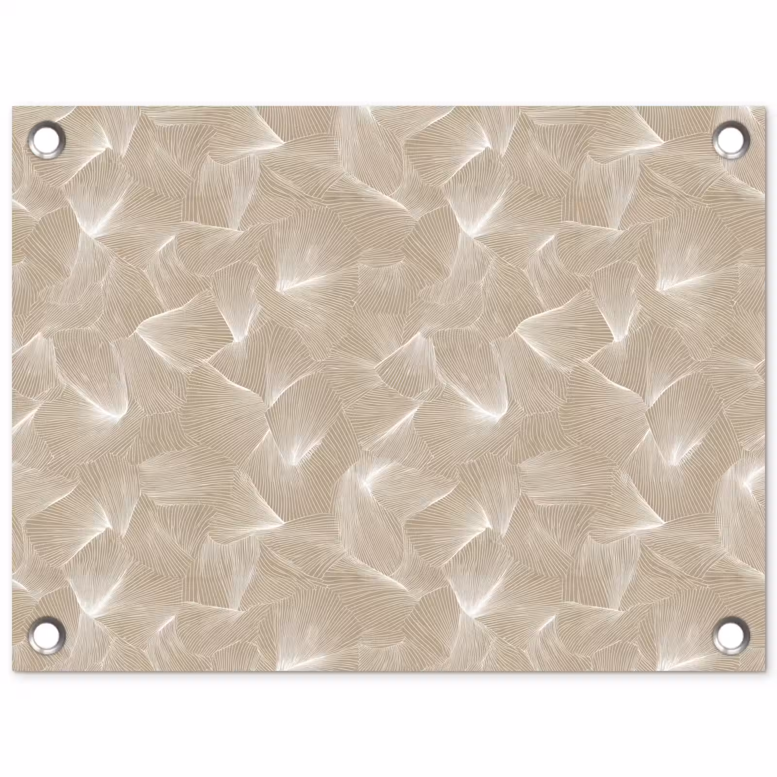 Tuinposter - Organisch - Textuur - Beige — 1