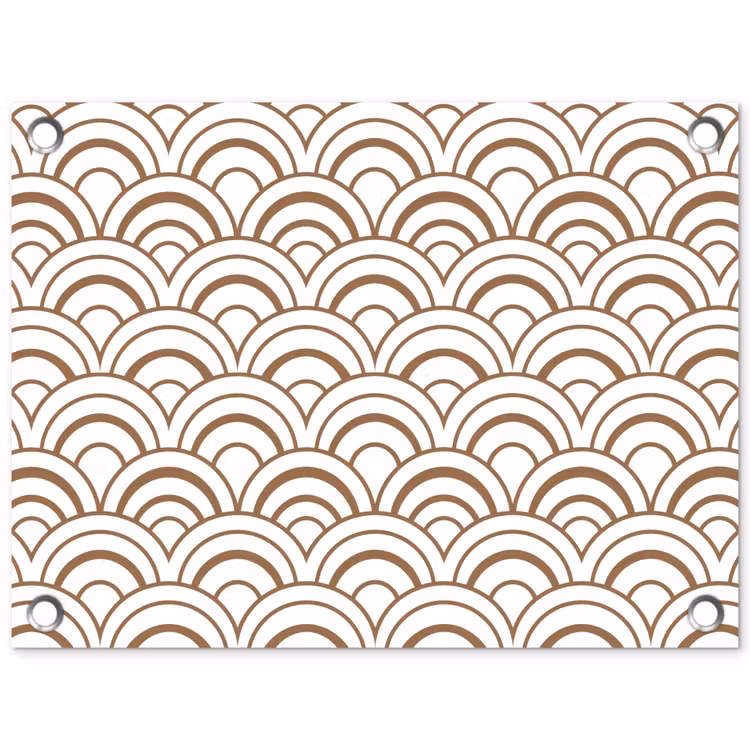 Tuinposter - Klassiek - Motief - Terracotta — 1
