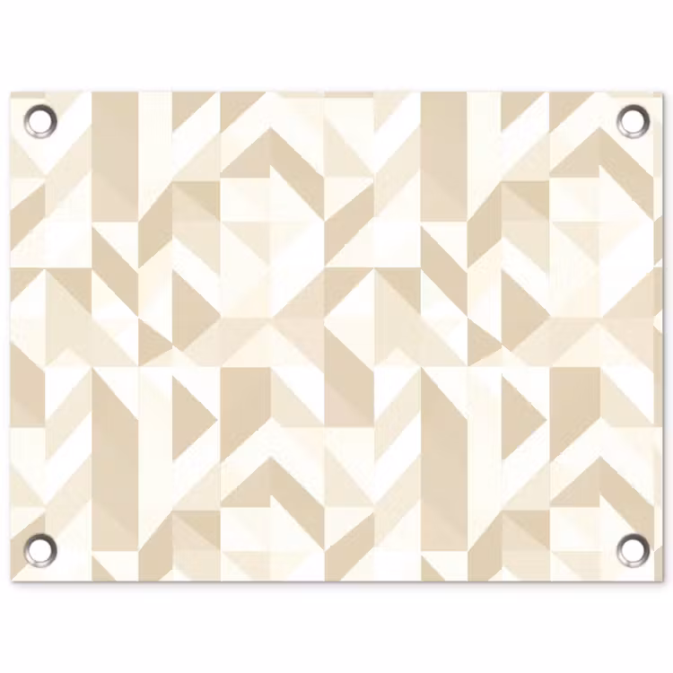 Tuinposter - Modern - Abstract - Beige — 1