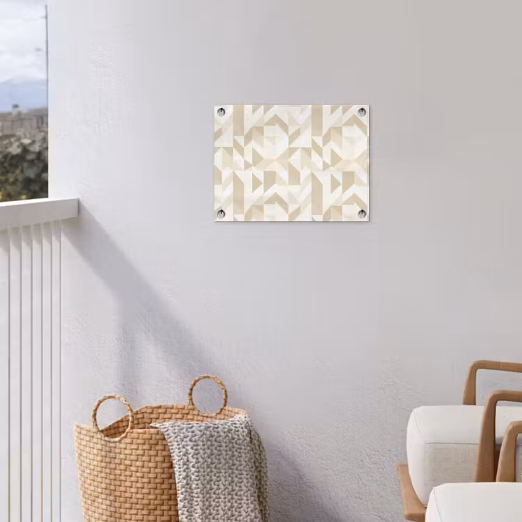 Tuinposter - Modern - Abstract - Beige — 3