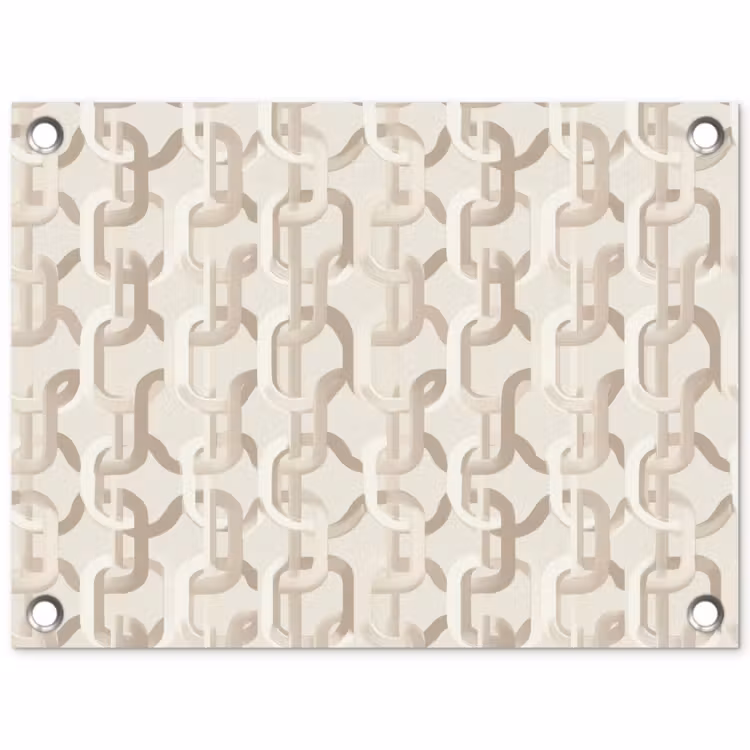 Tuinposter - Motief - Abstract - Beige — 1