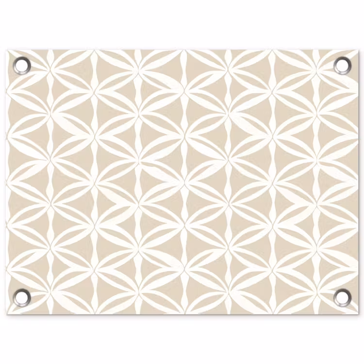 Tuinposter - Motief - Modern - Beige — 1