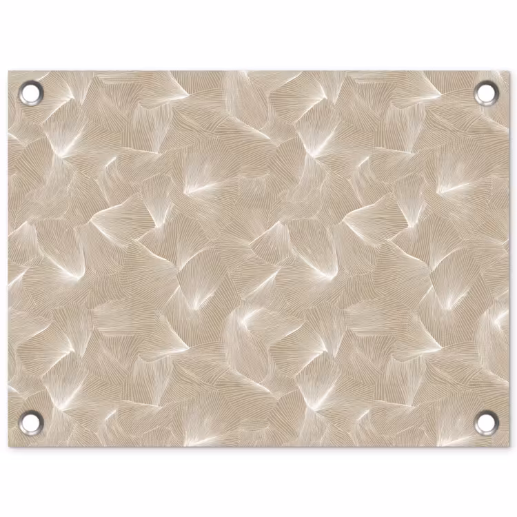 Tuinposter - Organisch - Textuur - Beige — 1