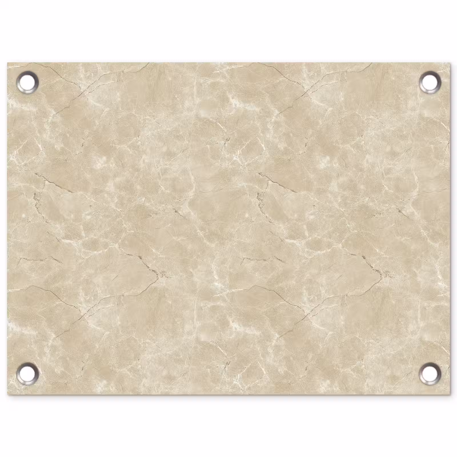 Tuinposter - Lichtbeige - Marmer - Diffusie adering — 1