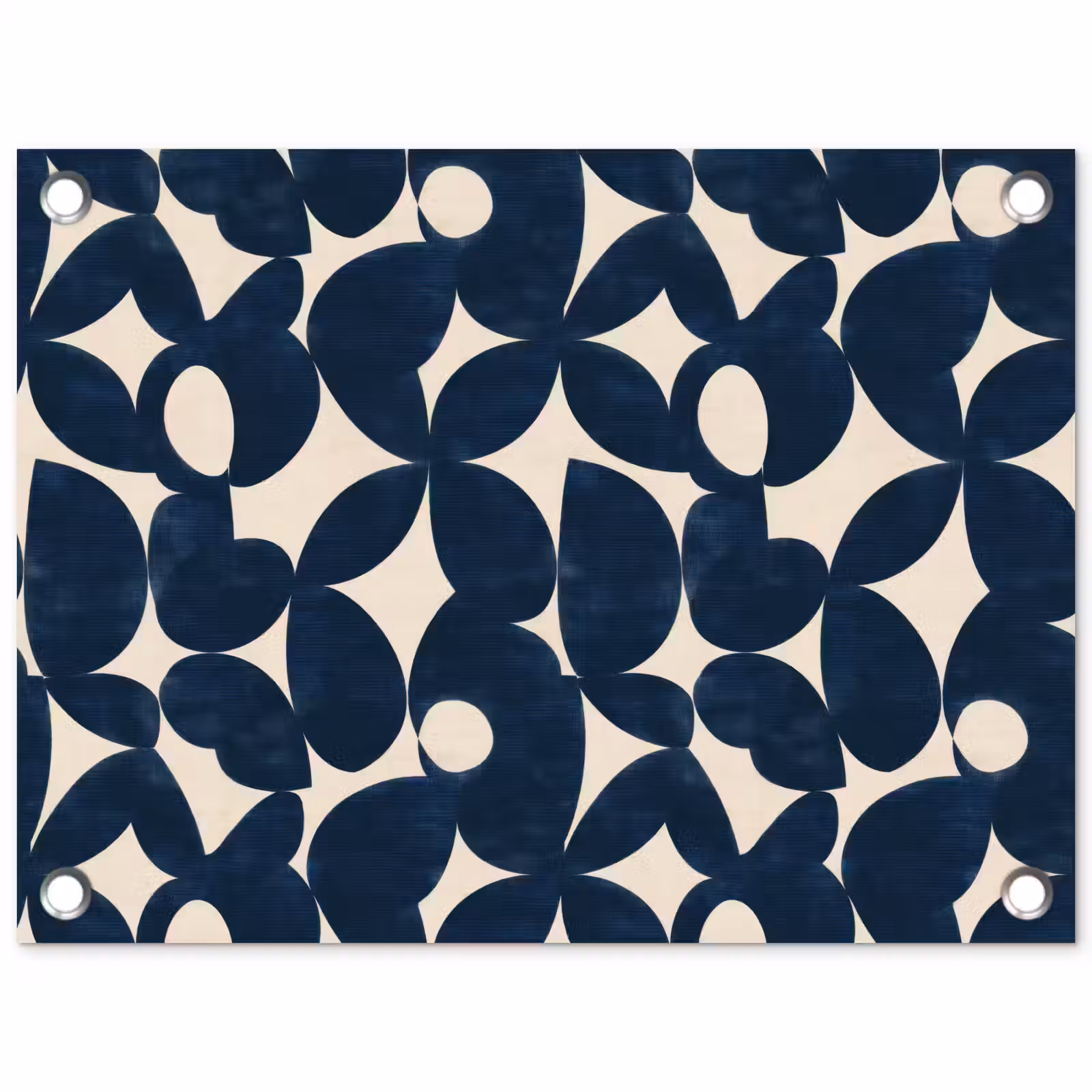 Tuinposter - Modern - Geometrisch - Blauw — 1