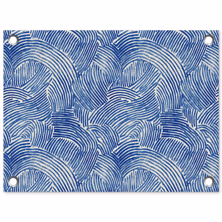 Tuinposter - Modern - Abstract - Blauw — 1