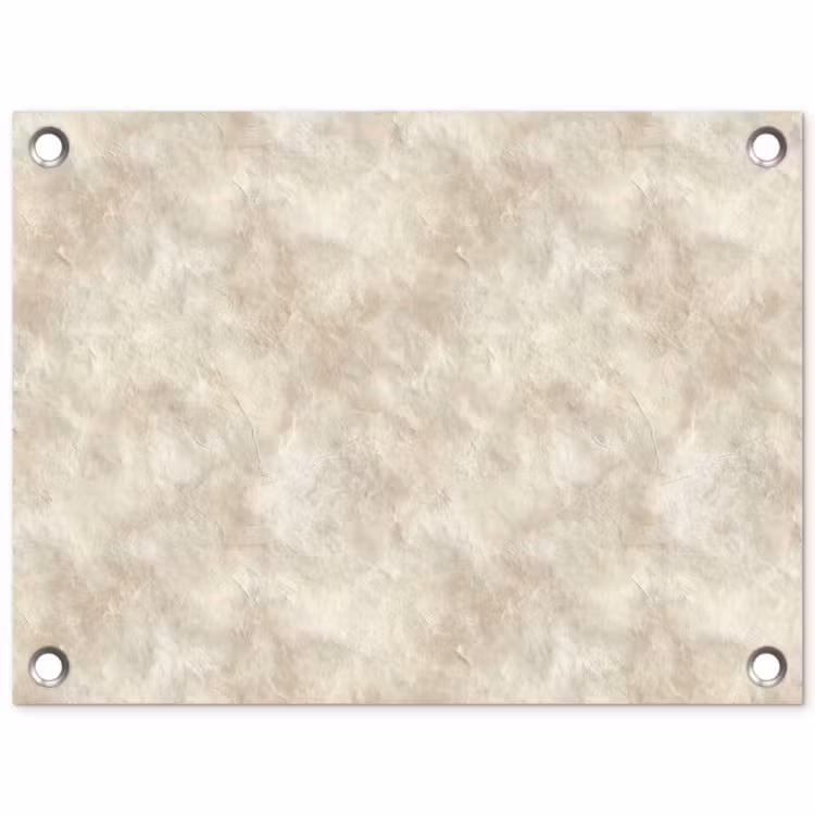 Tuinposter - Beige - Reliëfstructuur - Natuursteen — 1