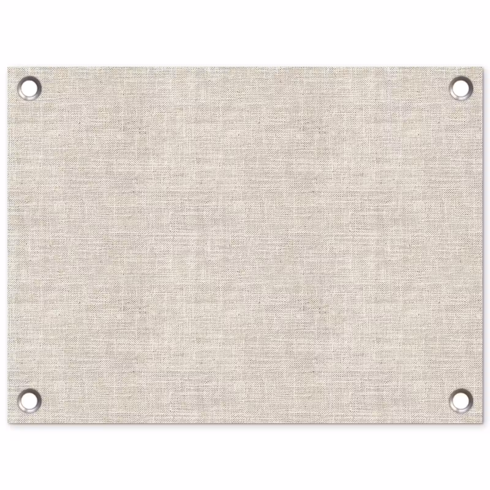 Tuinposter - Linnen - Textuur - Beige — 1