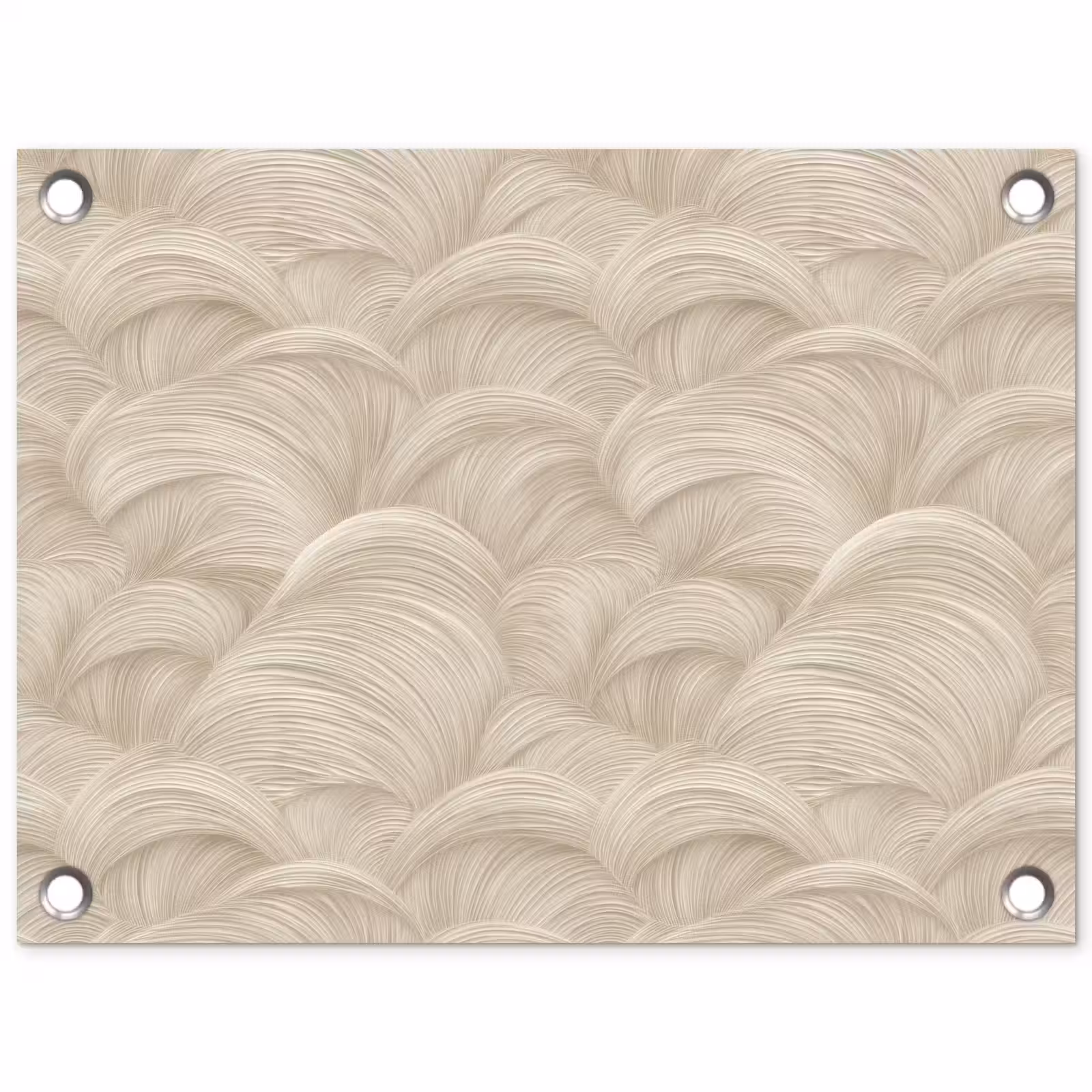 Tuinposter - Bogen - Patroon - Beige — 1