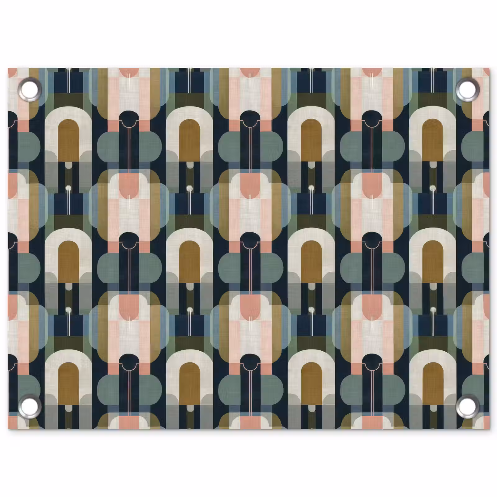 Tuinposter - Geografisch - Modern - Kleurrijk — 1