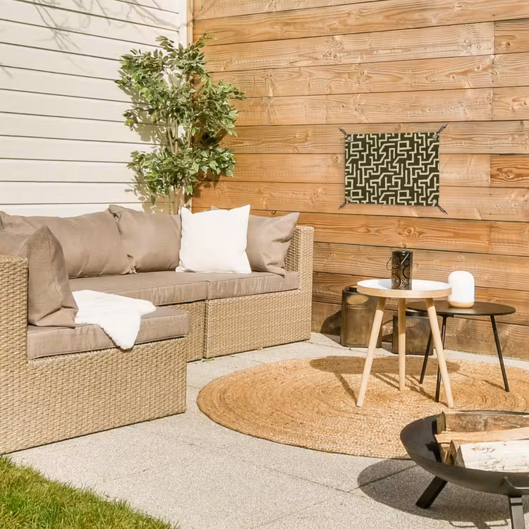 Tuinposter - Abstract - Lijnen - Groen — 4