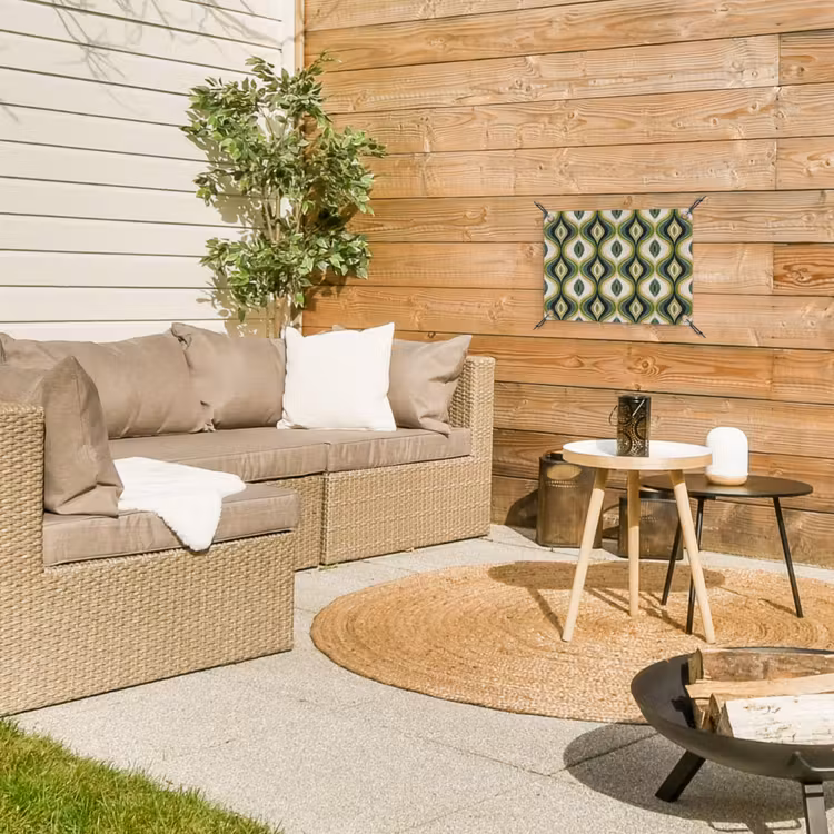 Tuinposter - Abstract - Ritmisch - Groen — 4