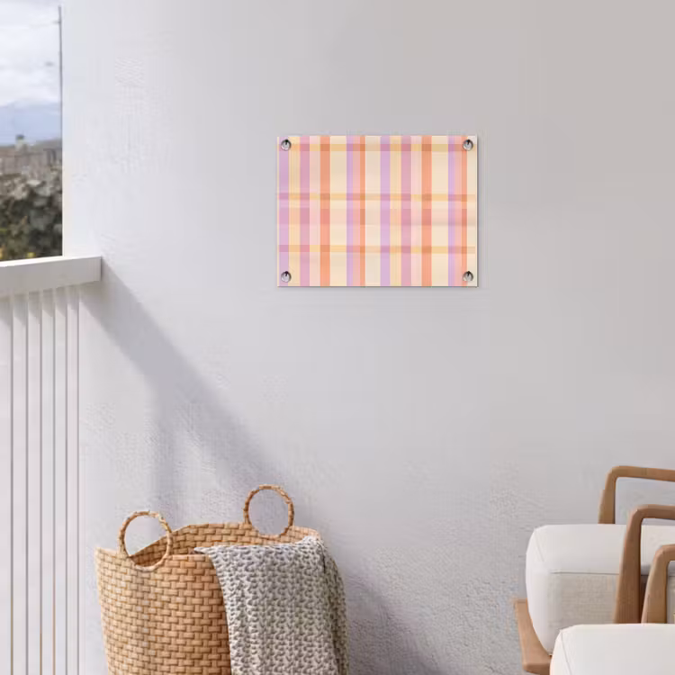 Tuinposter - Pastel - uitpatroon - Geometrisch — 3