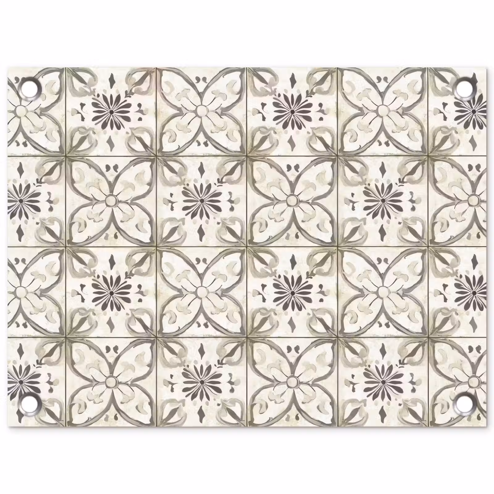 Tuinposter - Antiek - Tegel - Beige — 1