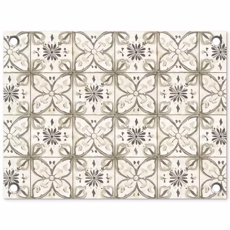 Tuinposter - Antiek - Tegel - Beige — 1