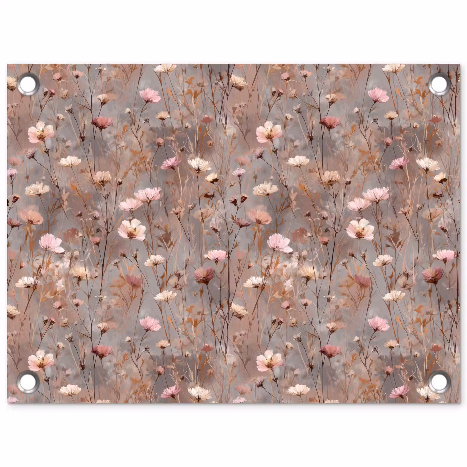 Tuinposter - Bloemen - Wild - Pastel — 1