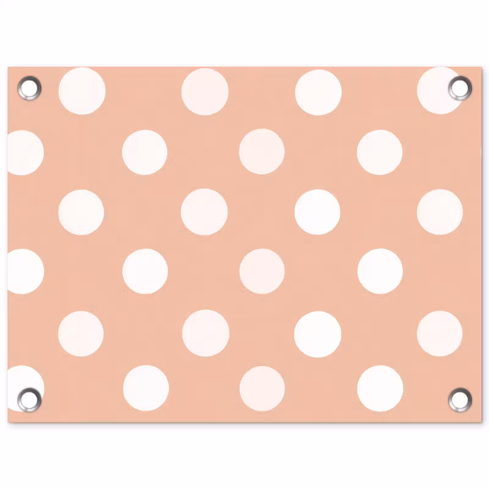 Tuinposter - Klassiek - Polka - Perzik — 1