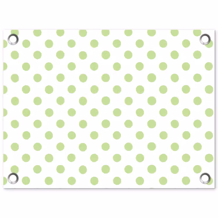 Tuinposter - Dots - Klassiek - Groen — 1