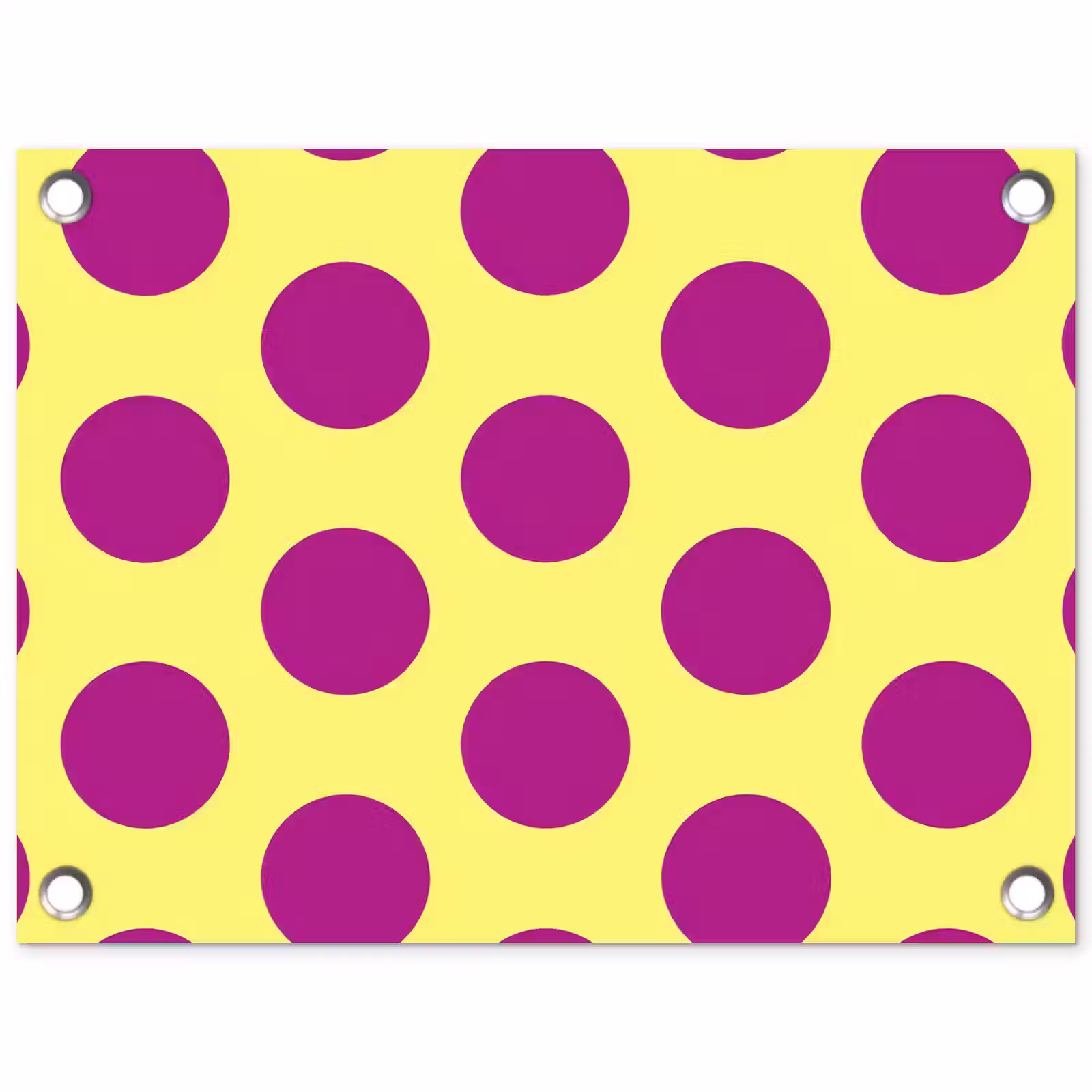 Tuinposter - Dots - Klassiek - Geel — 1
