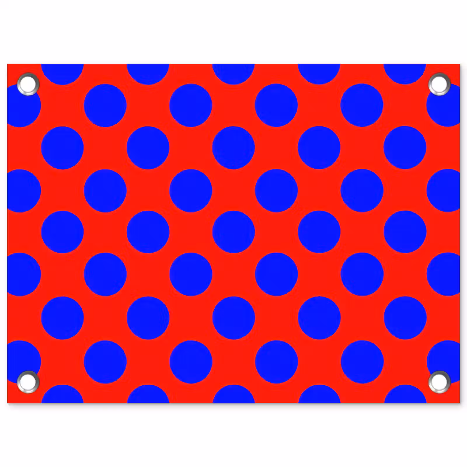 Tuinposter - Dots - Klassiek - Rood — 1
