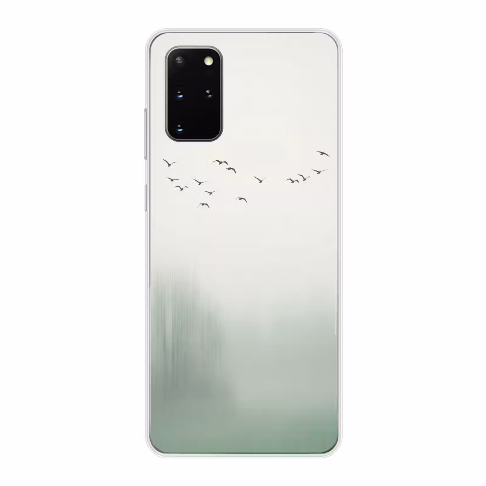 Telefoonhoesje - Vogel - Vlucht - Natuur - Minimalistisch — 1